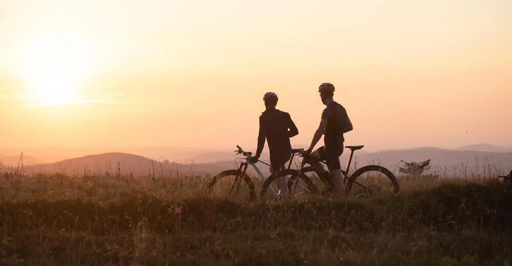 BTT ROCKRIDER ST 900 GRIS NARANJA