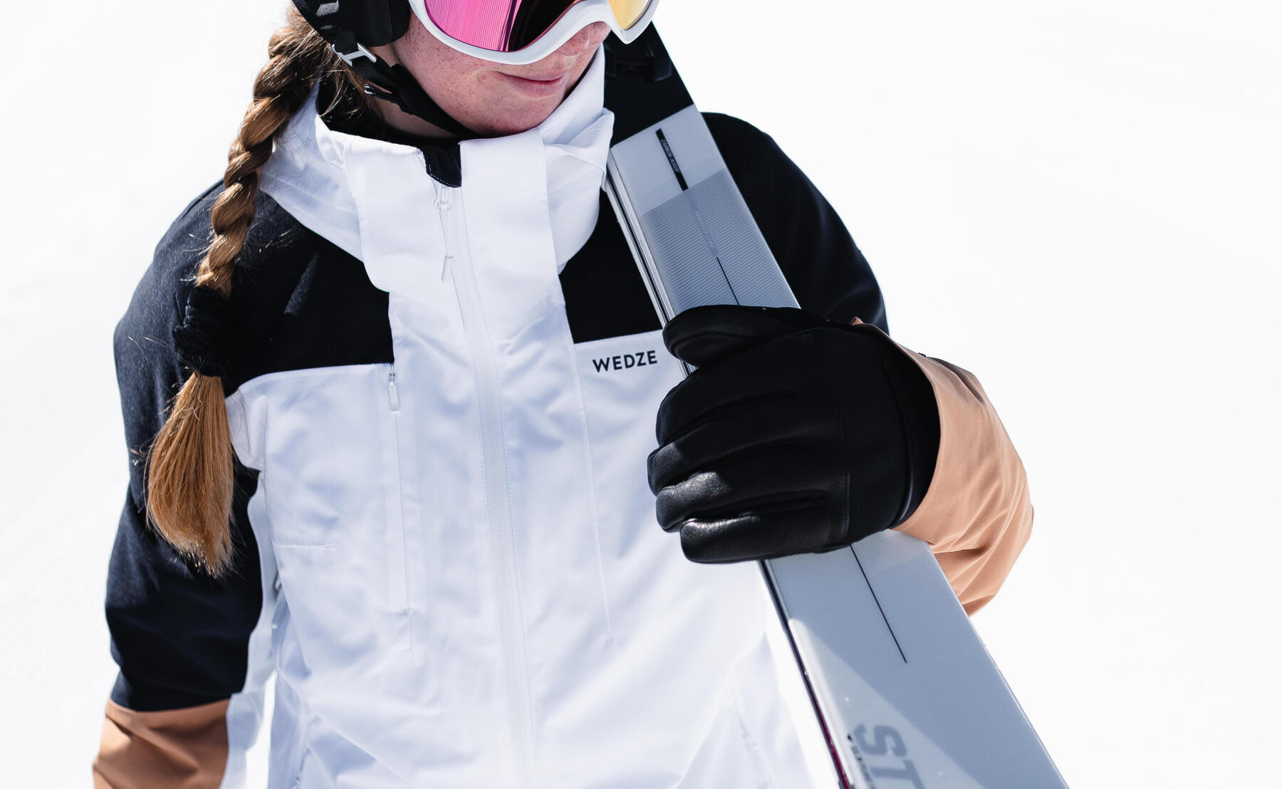 Ski jacket hot sale zipper repair