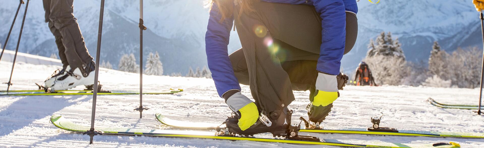 Comment utiliser les fixations de vos skis de randonnée à insert