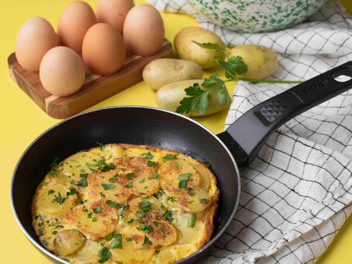 Recette healthy : omelette aux herbes façon tortilla