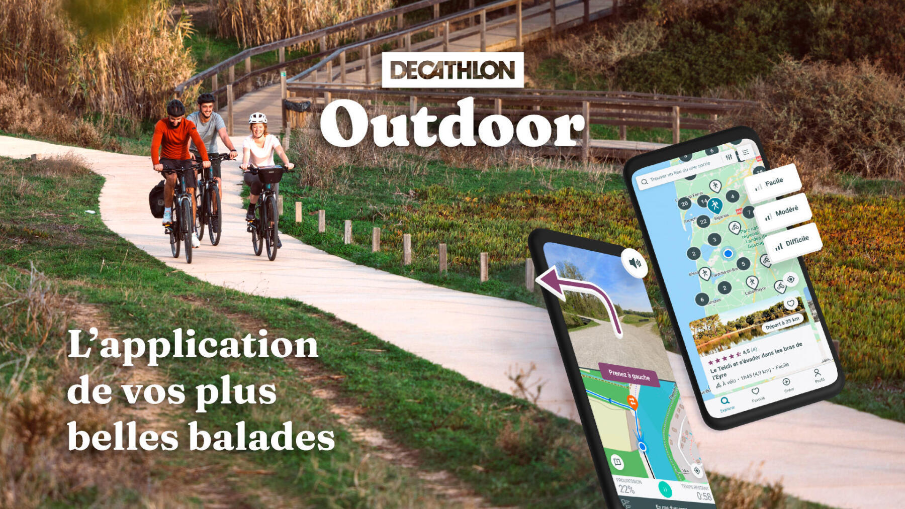 Velo app decathlon sale