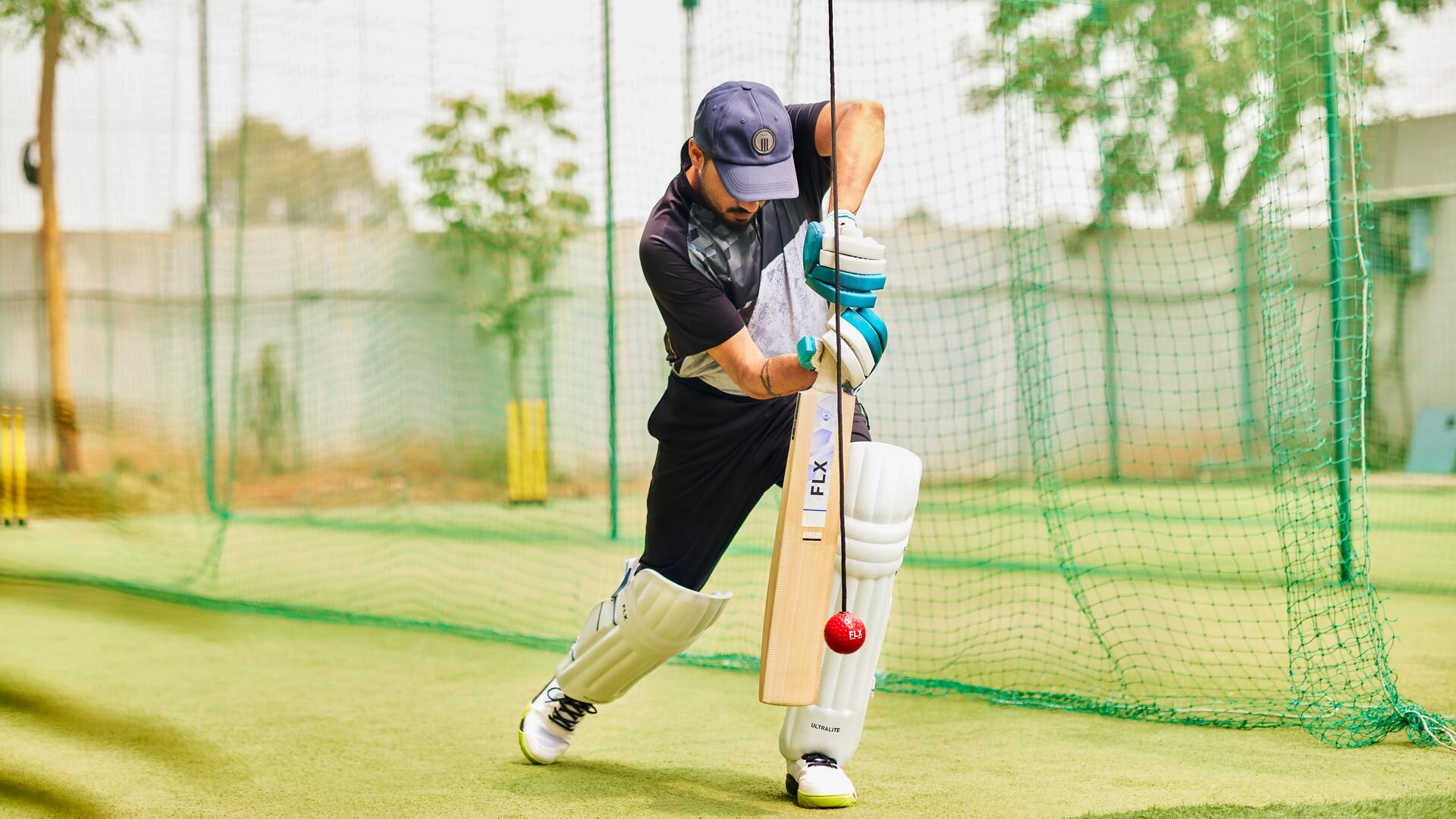 How to knock in a cricket bat in the nets