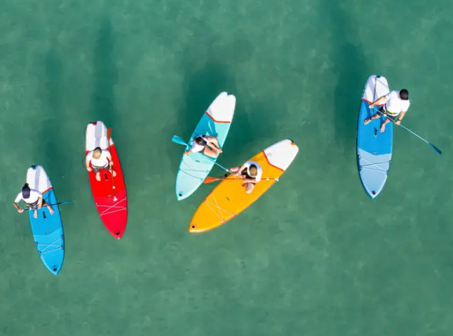 Les bienfaits du stand up paddle (SUP)