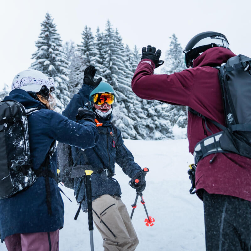 UTILISER SON MATÉRIEL DE SKI FREERIDE