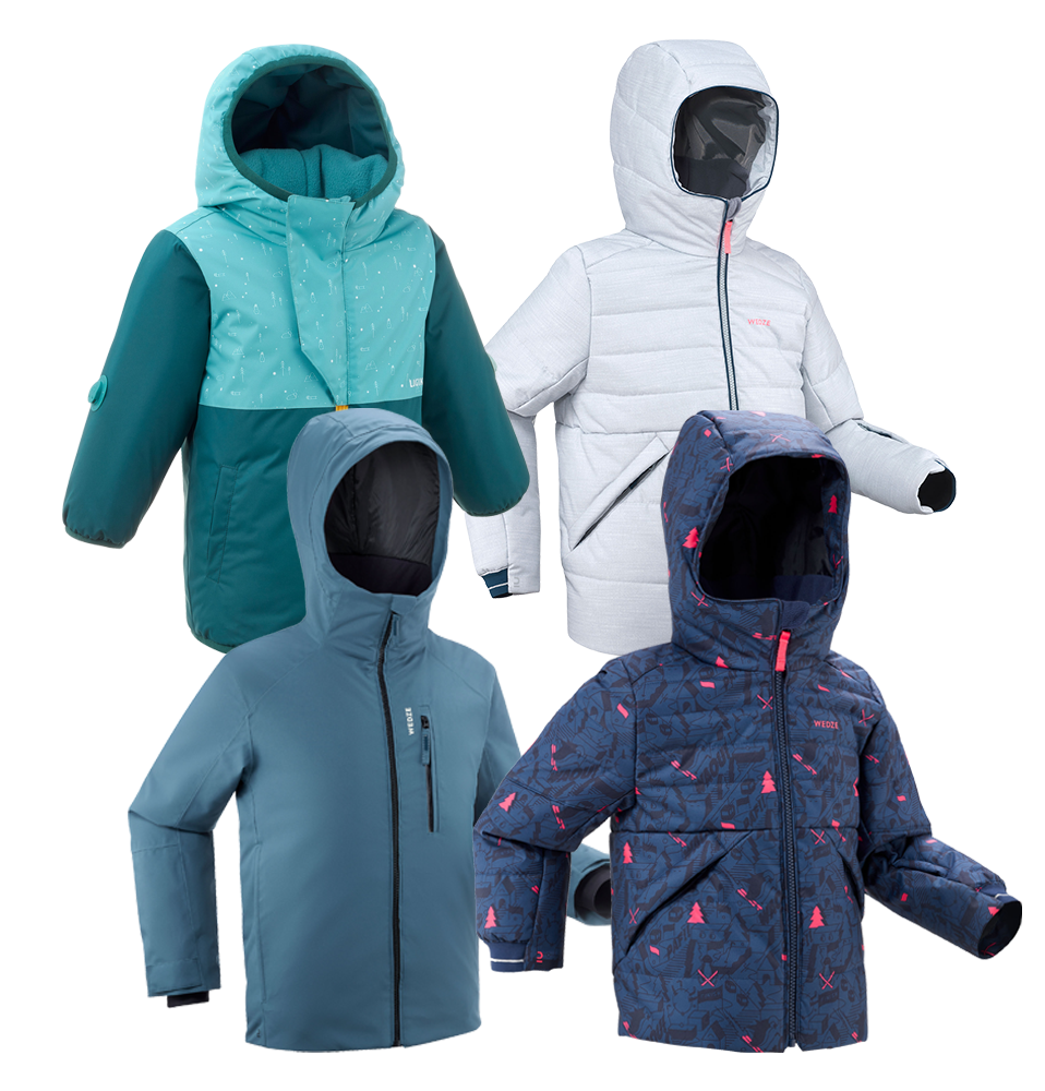 Veste de ski enfant, Vestes de ski