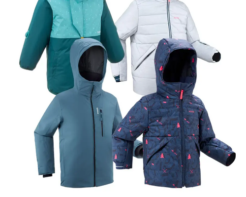 Chaquetas de esquí para niños: manual, reparación