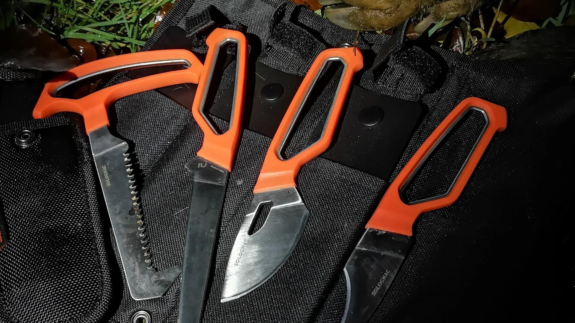 Kit de couteaux pour le traitement de la venaison