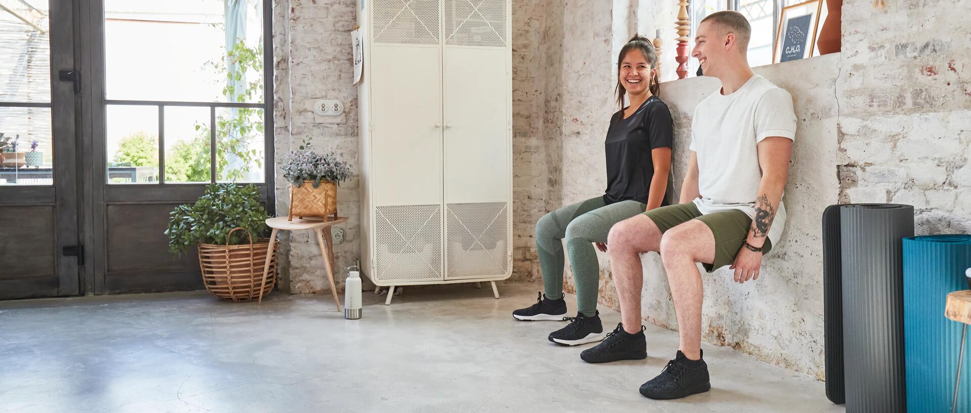 Fortalecimiento del core: ¿cómo hacer el ejercicio de la silla?