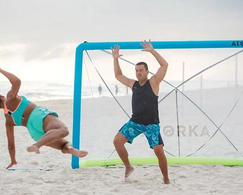 Beachhandball für warme Sommertage im Sand!