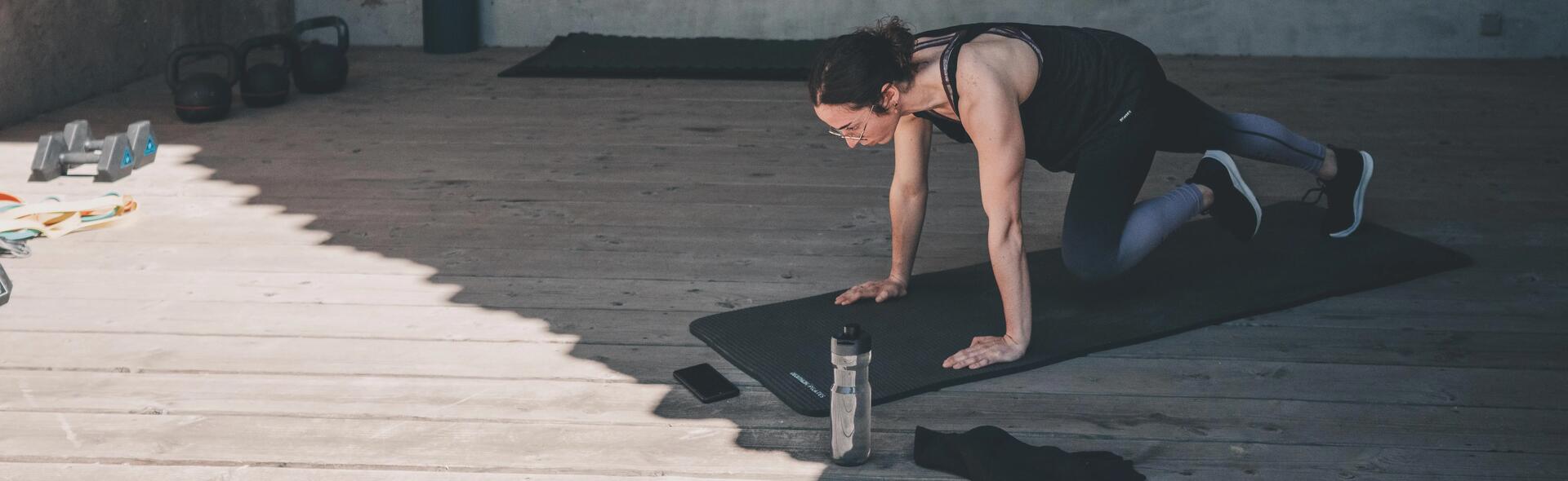 Mountain climbers : travaillez le cardio et les abdominaux