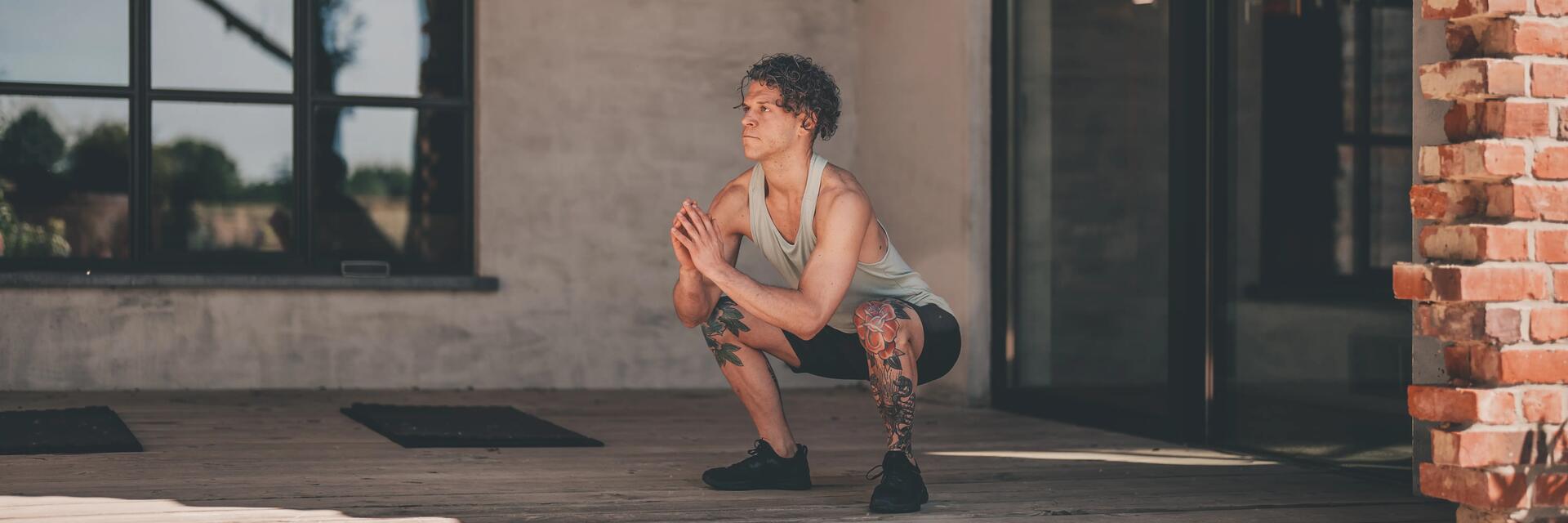 domyos cardio challenge squat