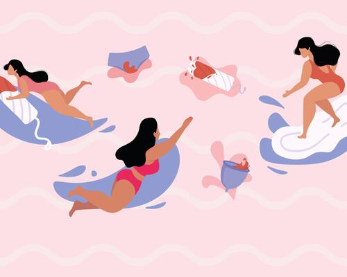 Can you go swimming when you're on your period?