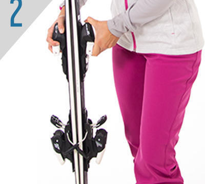 comment accrocher ses skis ensemble les astuces de wedze