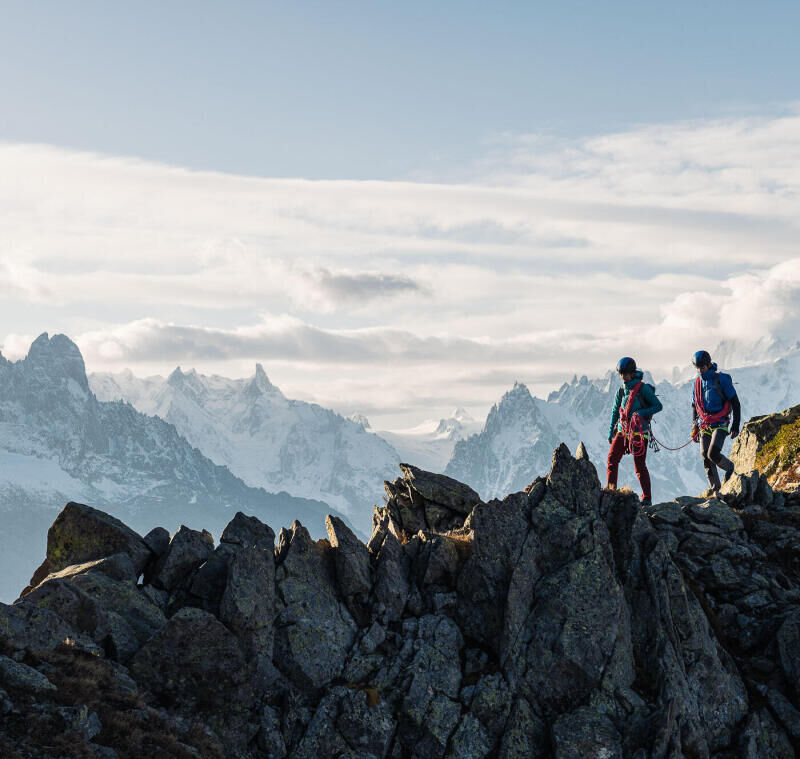 Panoplies de pratique - alpinisme rocheux