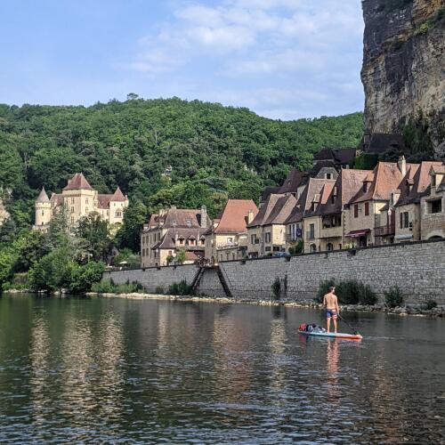 Descente de La Dordogne en stand up paddle
