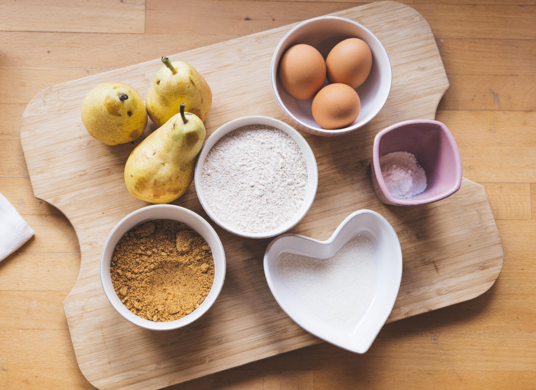 Recette : Cake moelleux aux poires