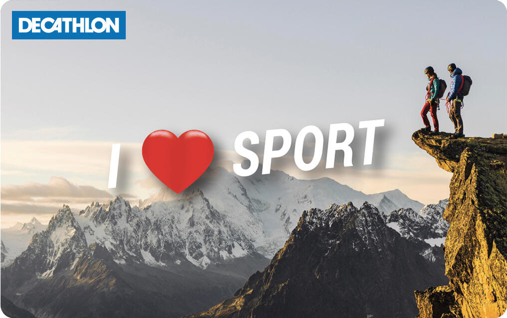 Decathlon I Love Sport Gift Card SPOREKA Decathlon