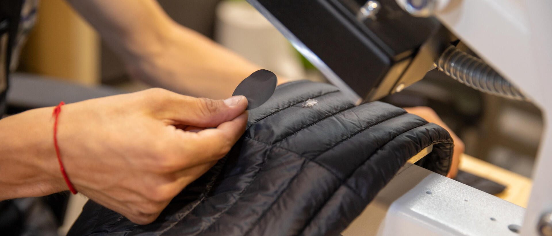Pose de patch - Atelier Decathlon