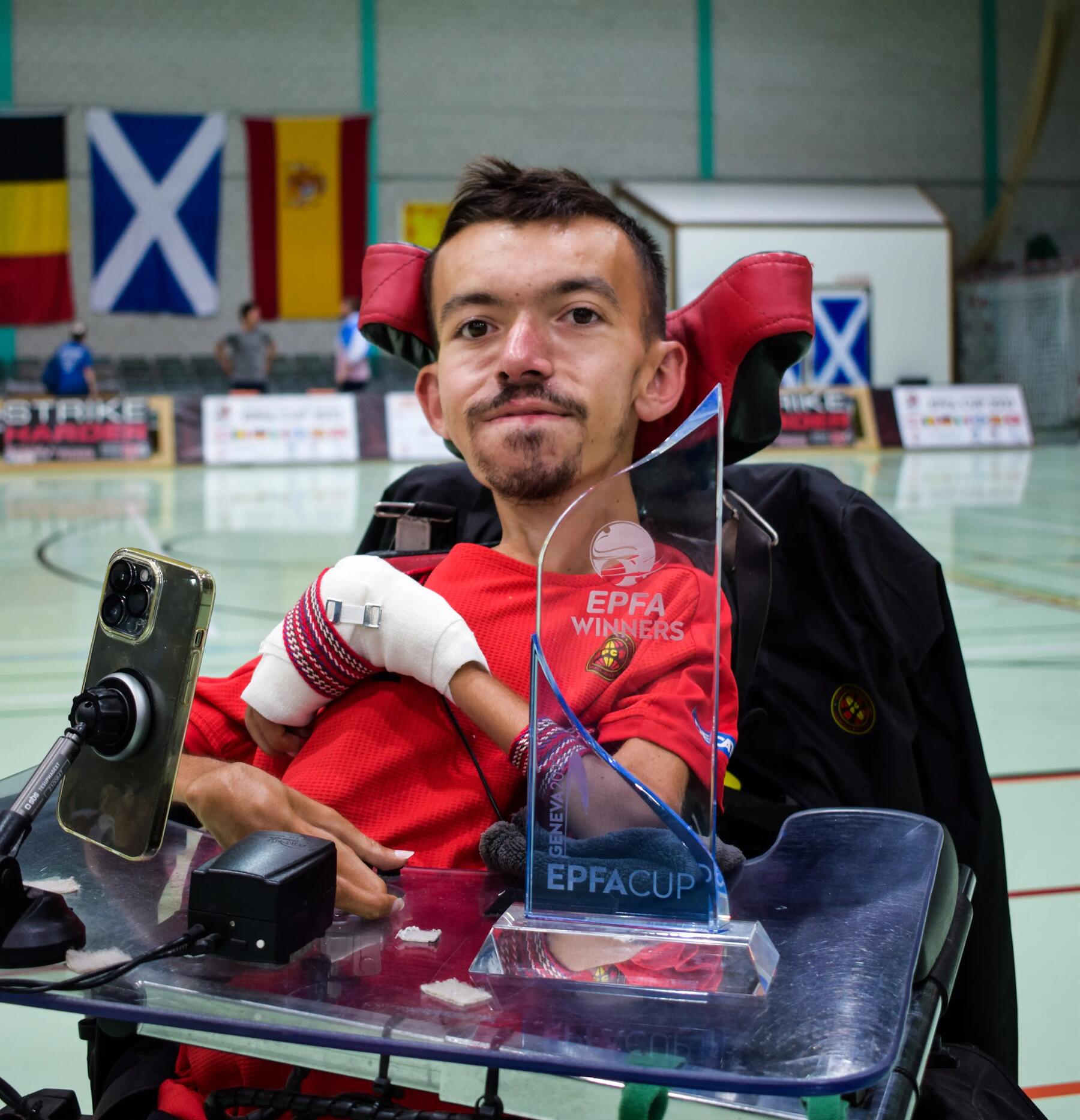 Kipsta, fier d'équiper l'équipe nationale belge de foot fauteuil 