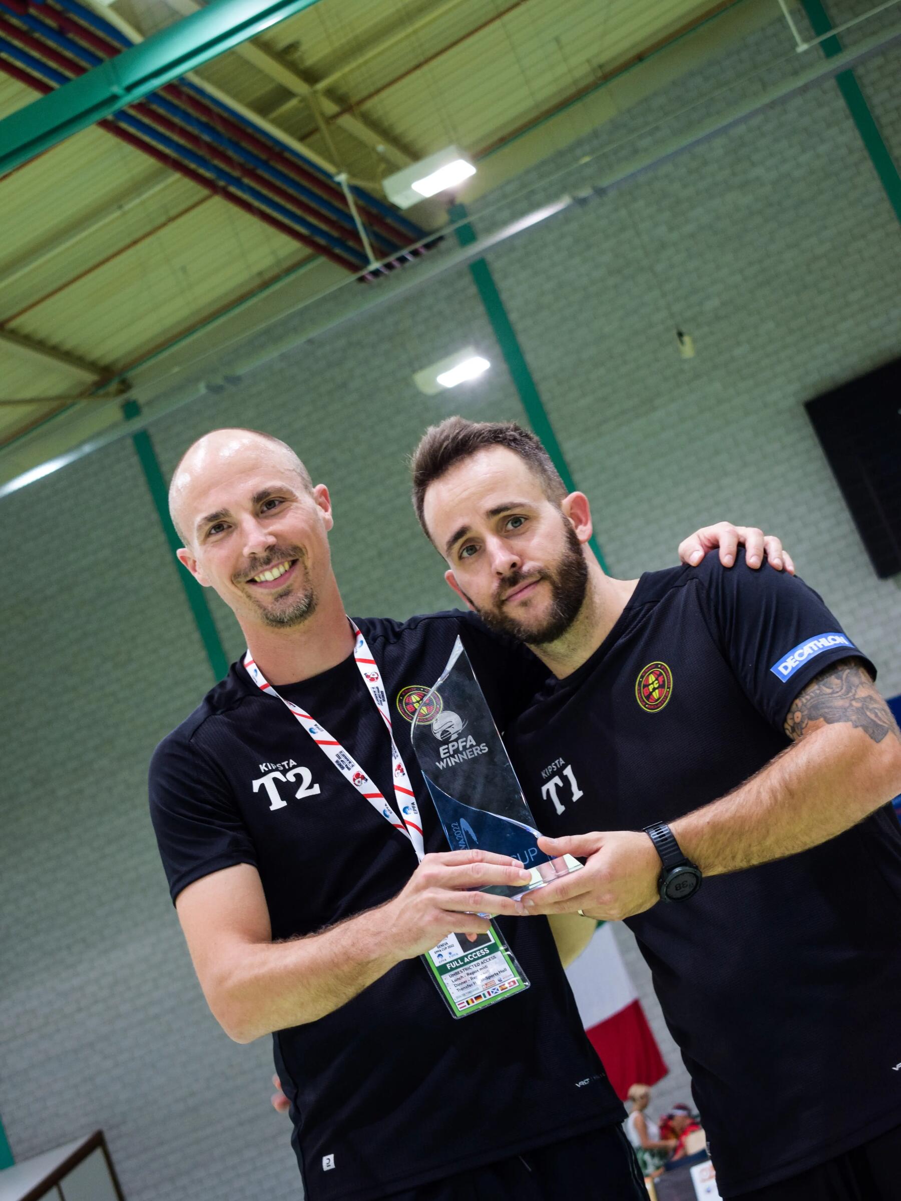 Kipsta, fier d'équiper l'équipe nationale belge de foot fauteuil 