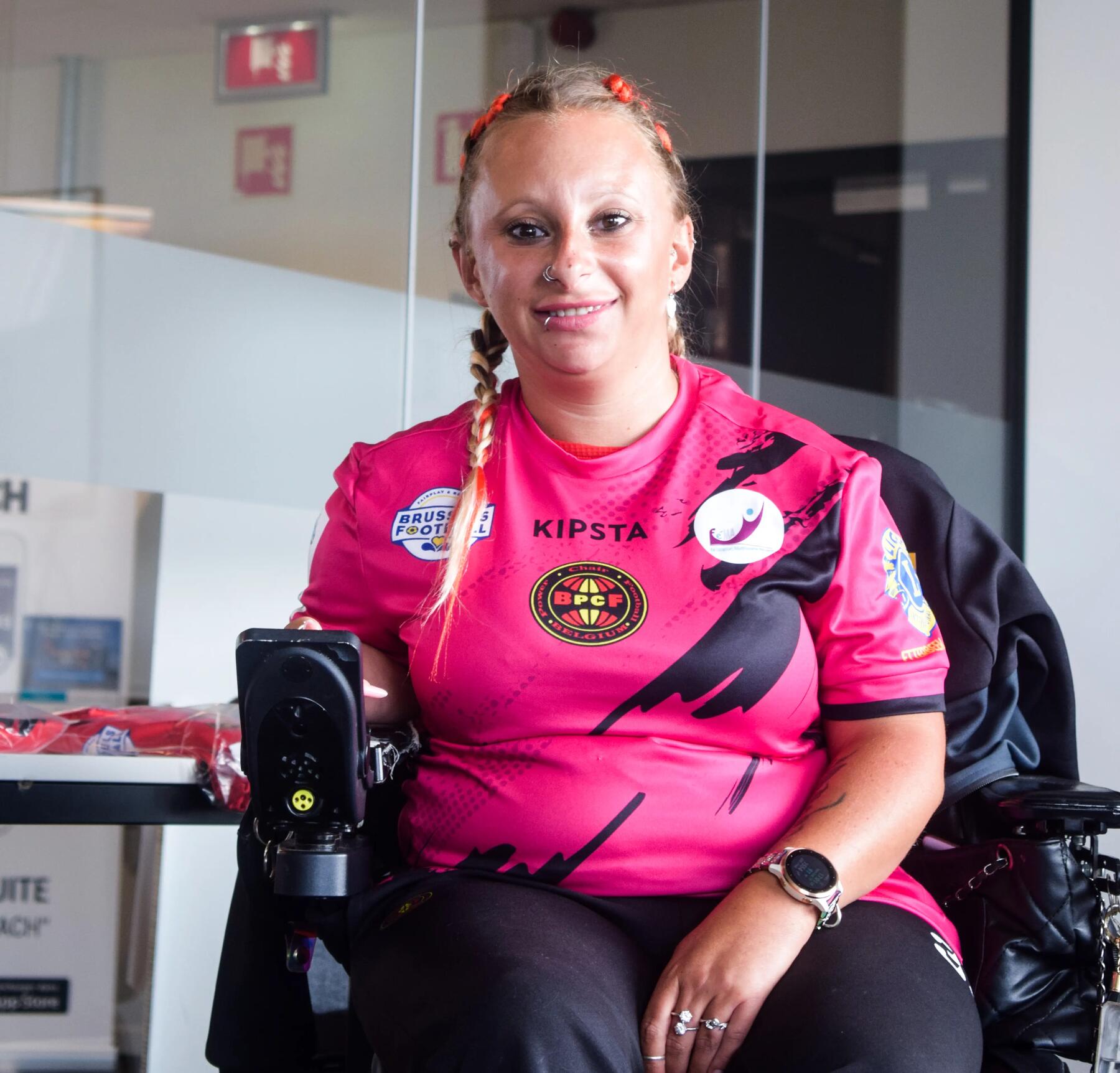 Kipsta, fier d'équiper l'équipe nationale belge de foot fauteuil 