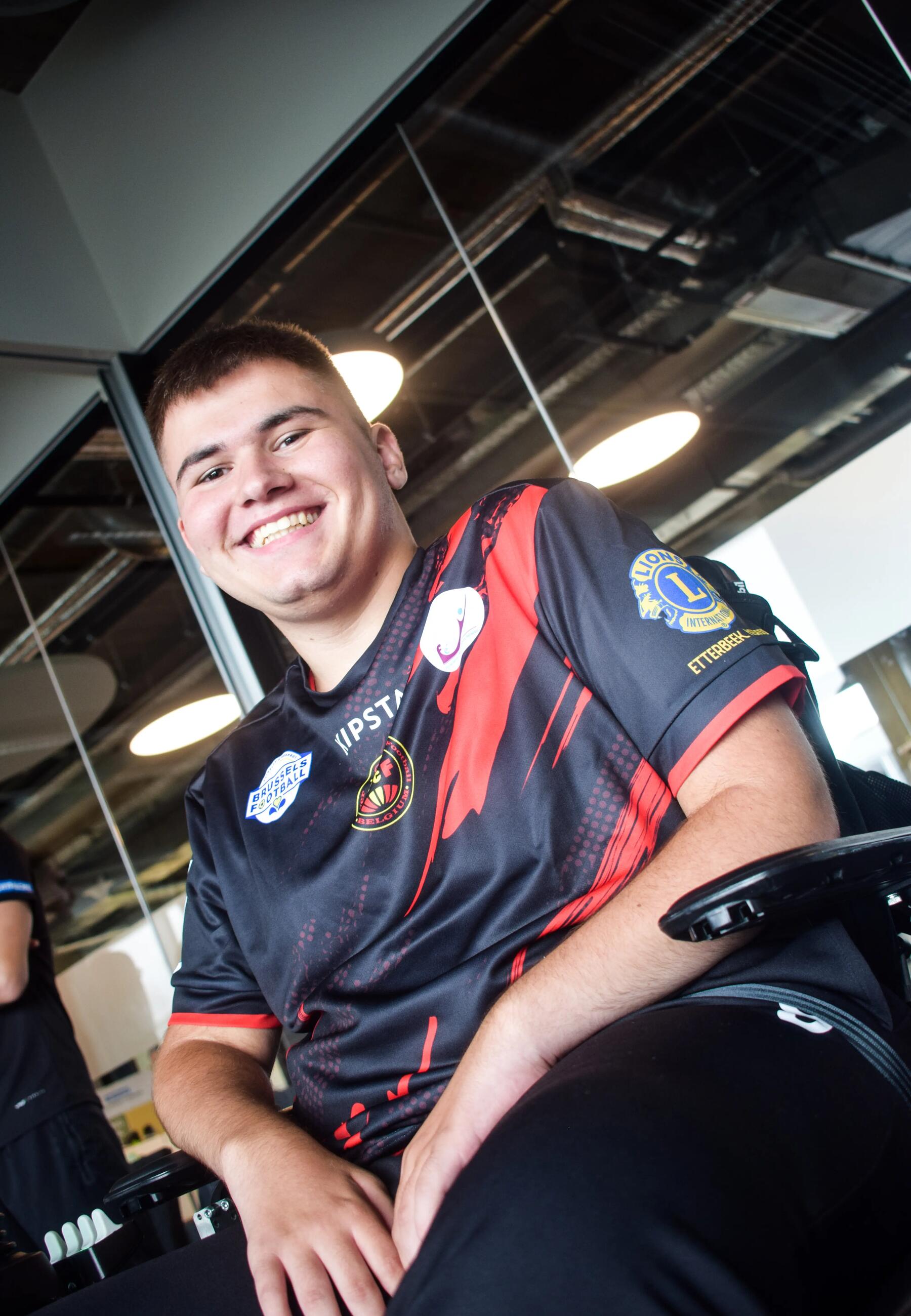 Kipsta, fier d'équiper l'équipe nationale belge de foot fauteuil 