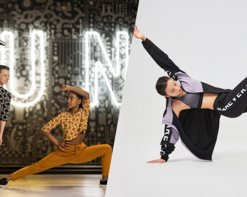 Women in different dance poses