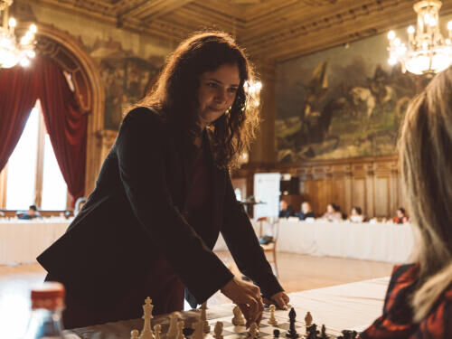 Andreea Navrotescu, grand maître international féminin aux échecs 