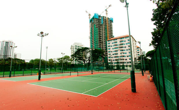 st wilfred tennis court