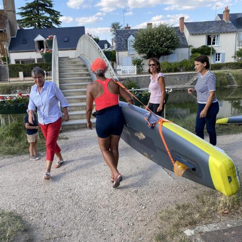 Descente de La loire en stand up paddle