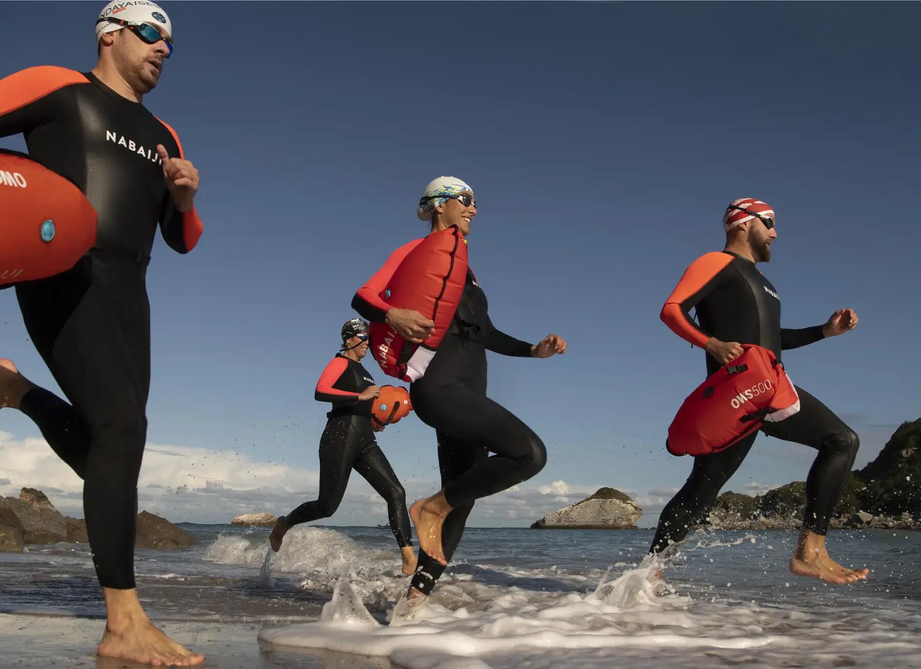 Wettkämpfe im Freiwasserschwimmen