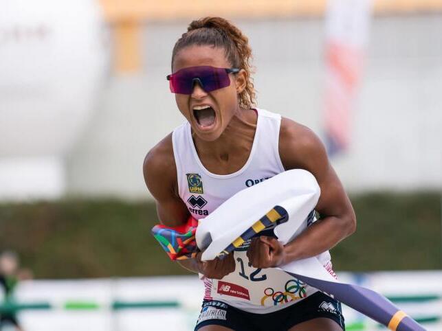 Castaudi Rebecca : double championne du monde junior 2021 et 2022 de pentathlon moderne