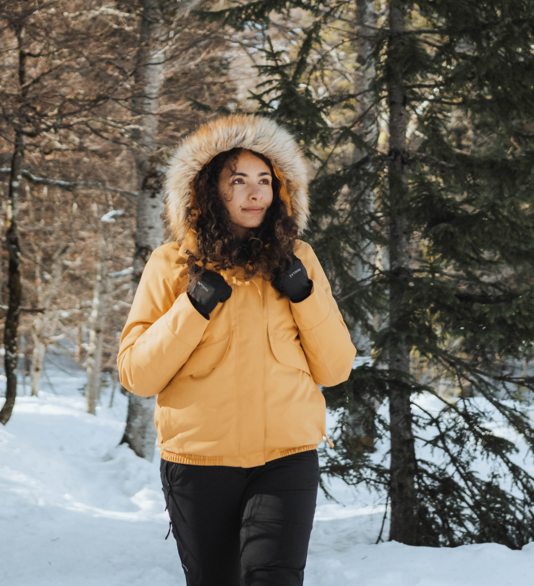 Vielleicht -30 Degrees Snow Wear Long Parkas Winter Jacket Women Fur Hooded  Clothing Female Fur Lining Thick Winter Coat Women