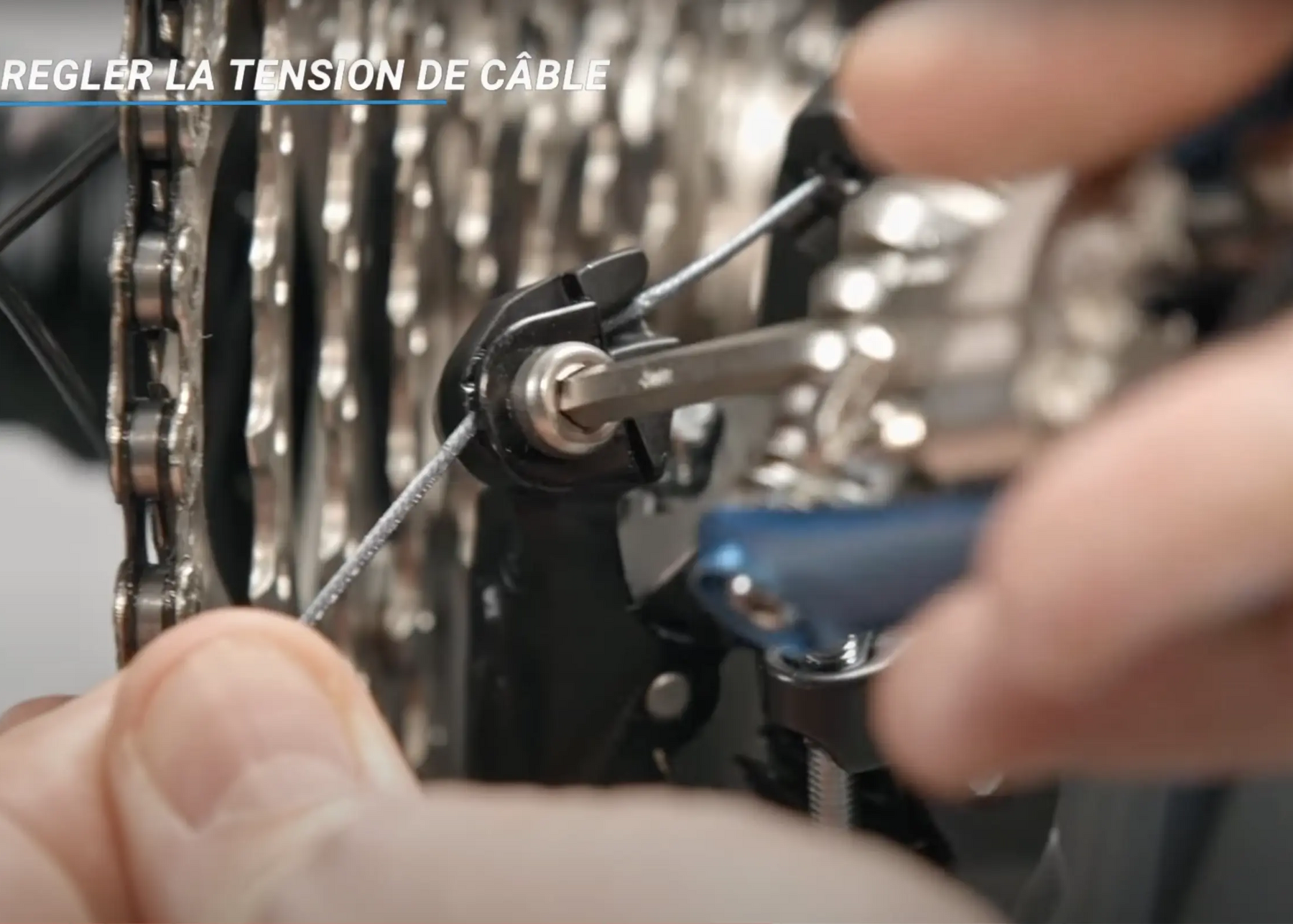 RÉGLAGE DE VOTRE DÉRAILLEUR ARRIÈRE, ON VOUS EXPLIQUE