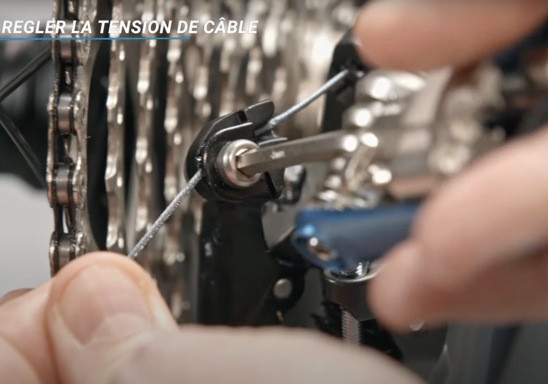 RÉGLAGE DE VOTRE DÉRAILLEUR ARRIÈRE, ON VOUS EXPLIQUE