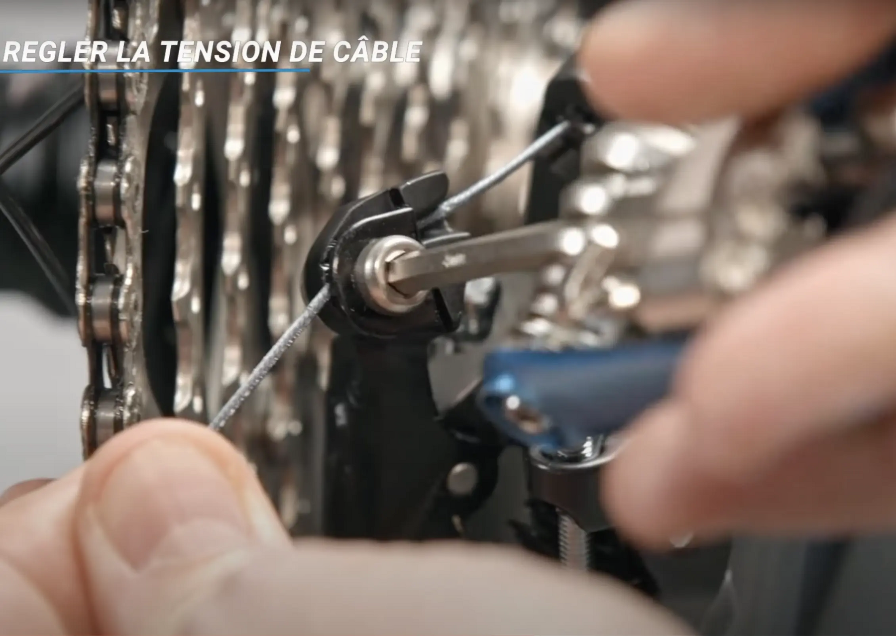 RÉGLAGE DE VOTRE DÉRAILLEUR ARRIÈRE, ON VOUS EXPLIQUE