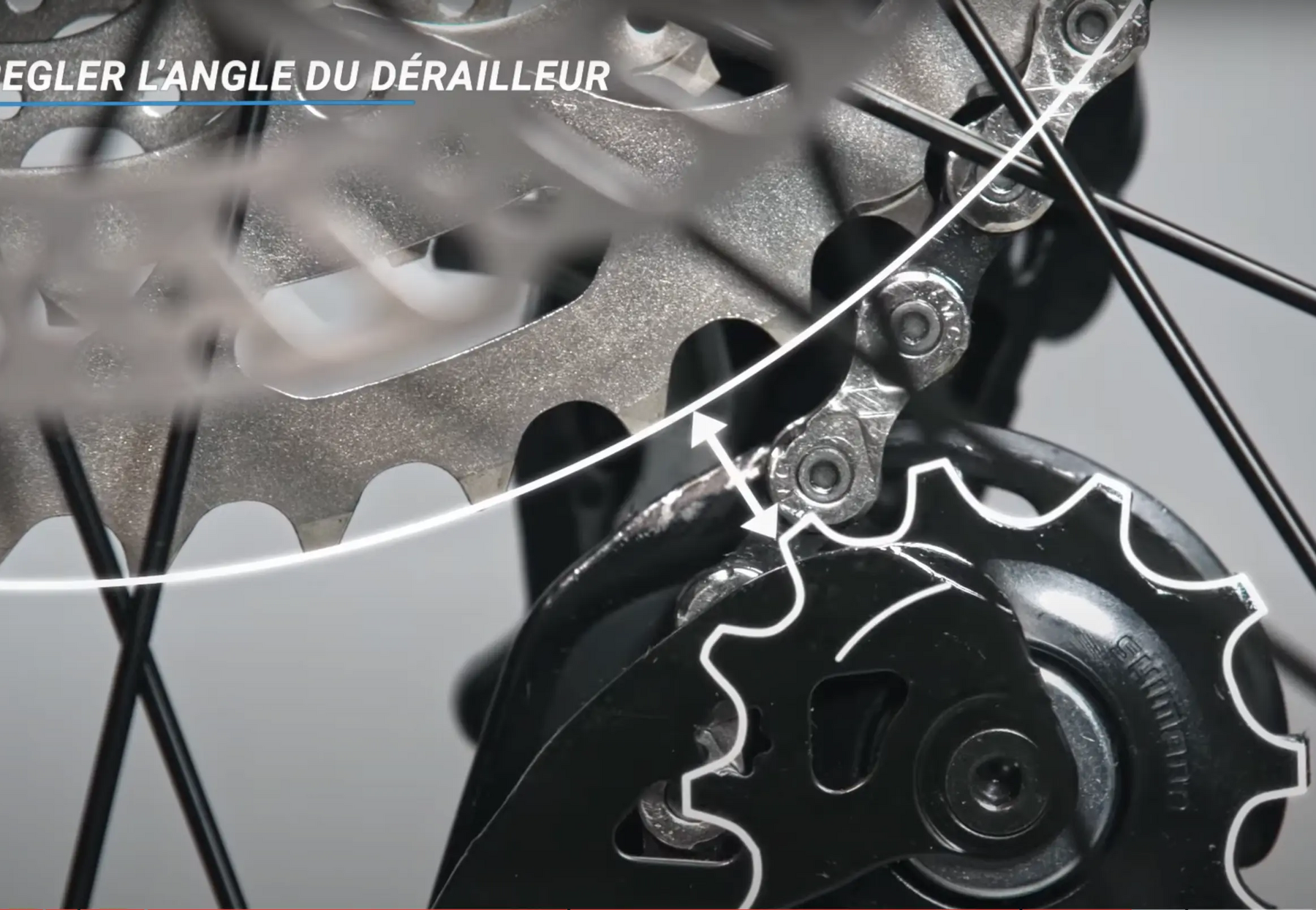RÉGLAGE DE VOTRE DÉRAILLEUR ARRIÈRE, ON VOUS EXPLIQUE