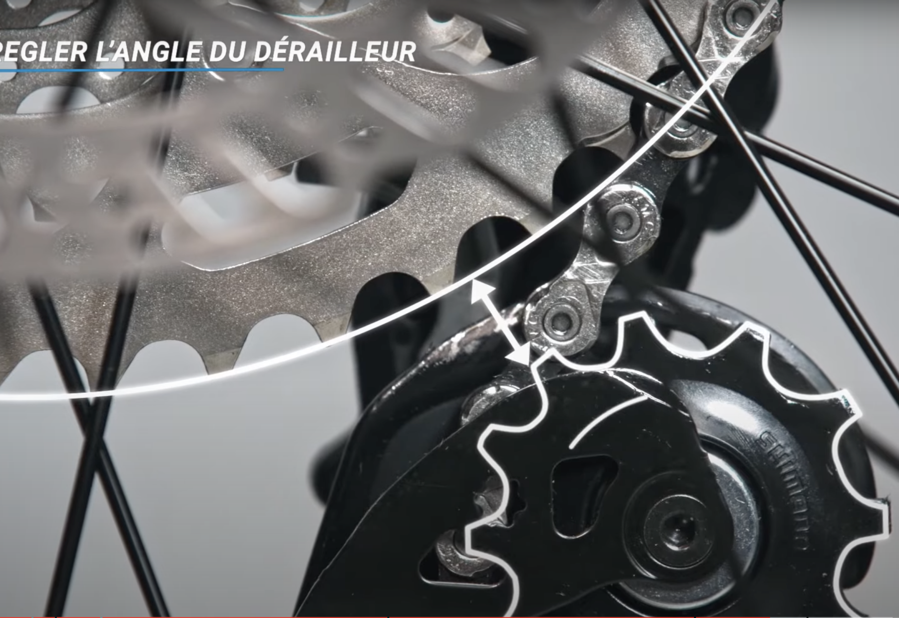 RÉGLAGE DE VOTRE DÉRAILLEUR ARRIÈRE, ON VOUS EXPLIQUE