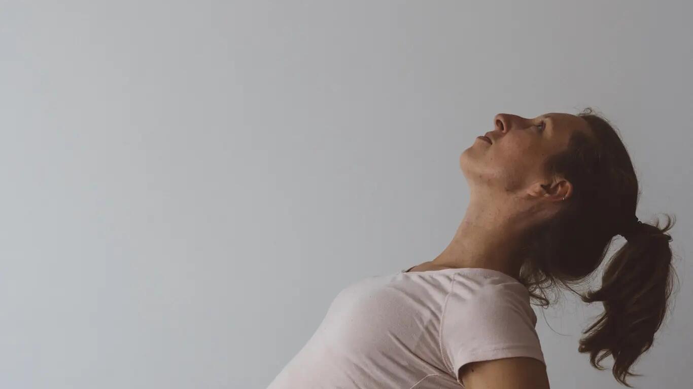 Standing stretching exercise