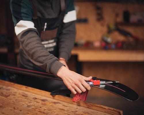 Affutage des skis, comment faire ?