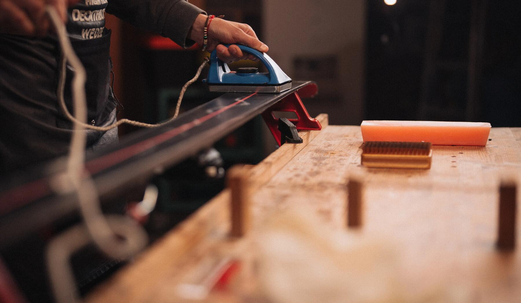 SKI-LAUFFLÄCHEN REPARIEREN