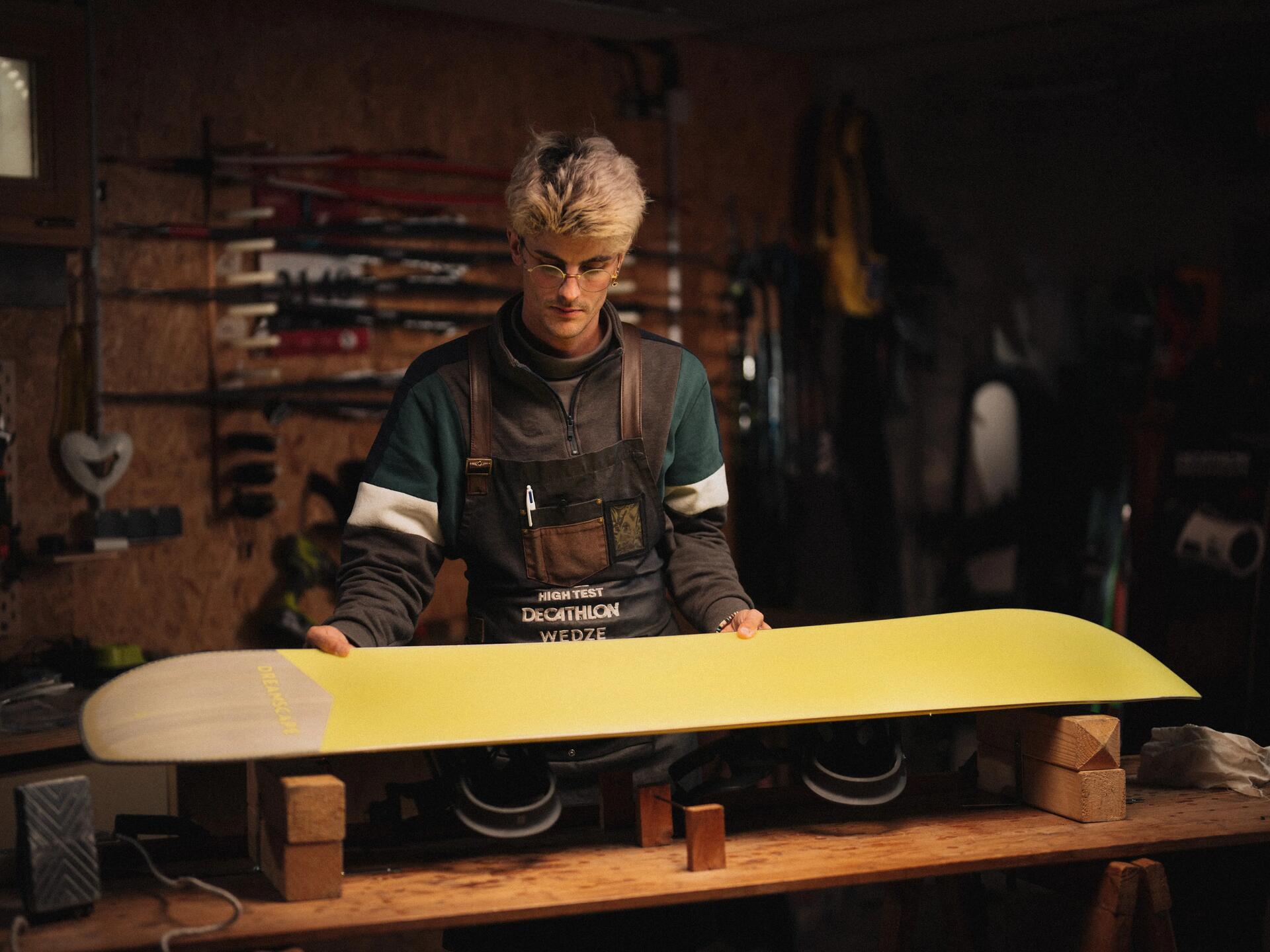 Our sharpening guide for your snowboard