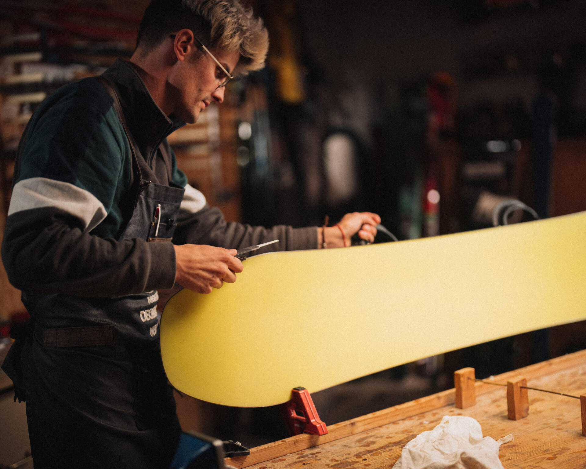 Our sharpening guide for your snowboard