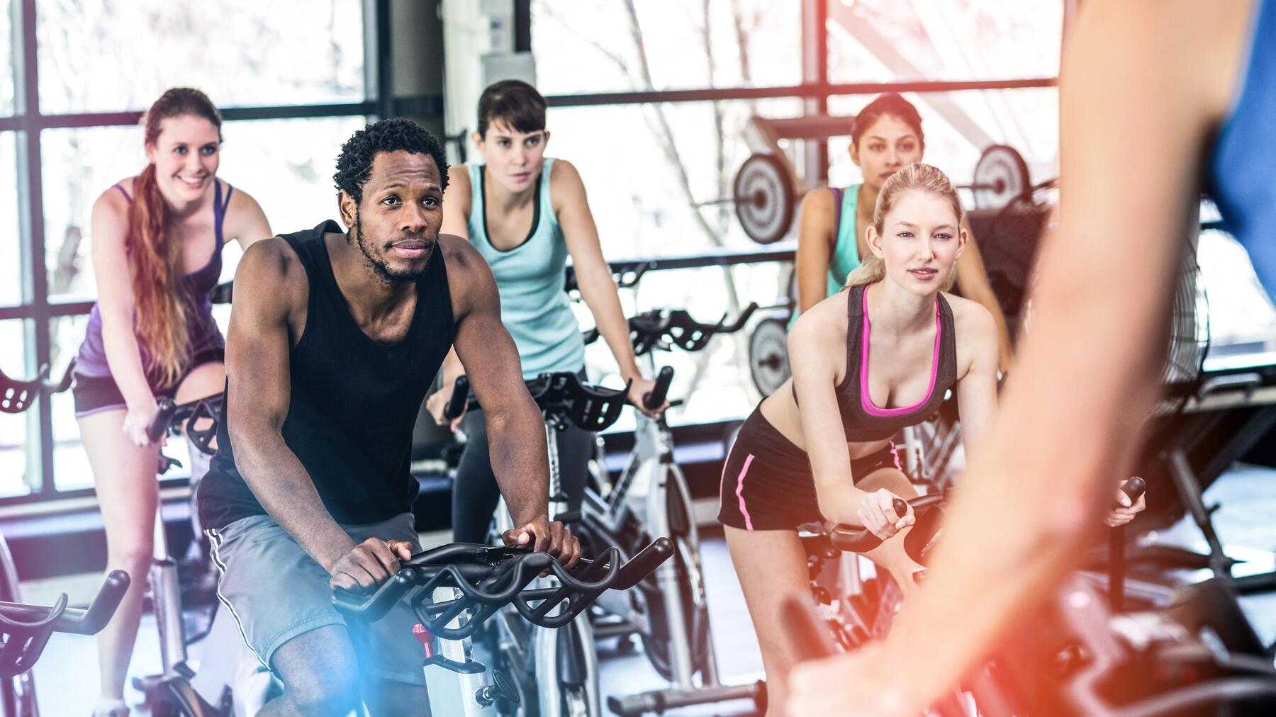clase de spinning