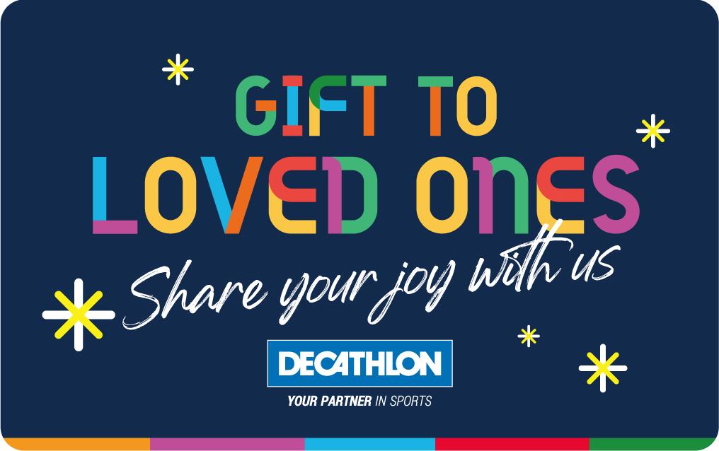 PERSONALIZED E-GIFTCARD - Decathlon