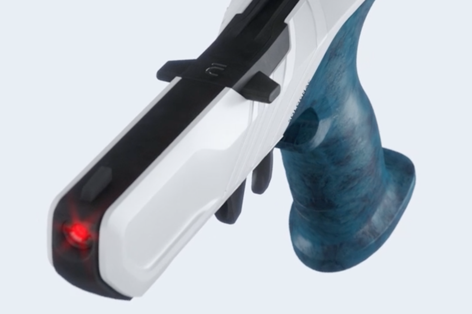 Impulsion laser du pistolet