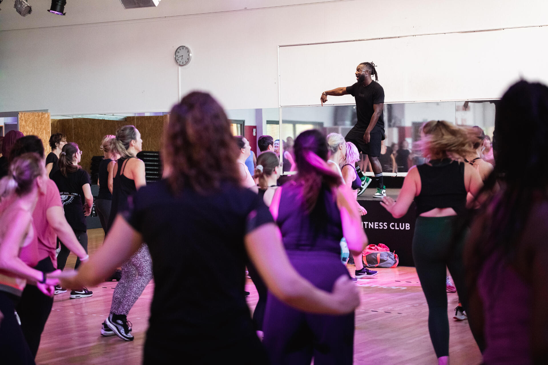 Un cours de DanceDomyos au Domyos Club