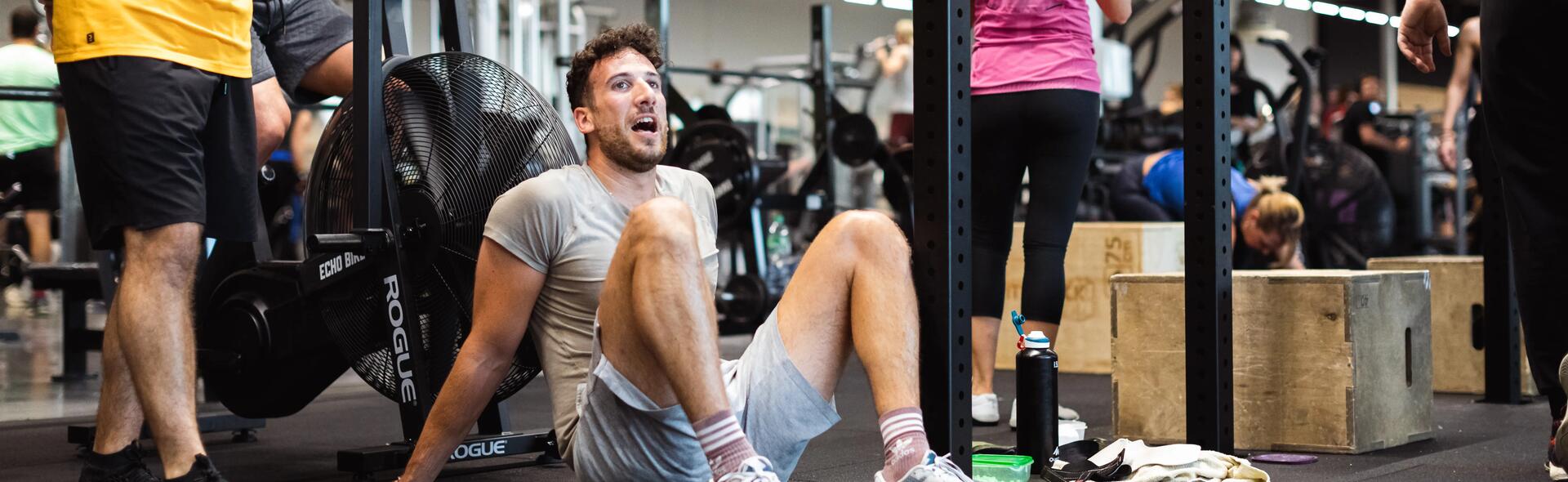 sportif après l'effort