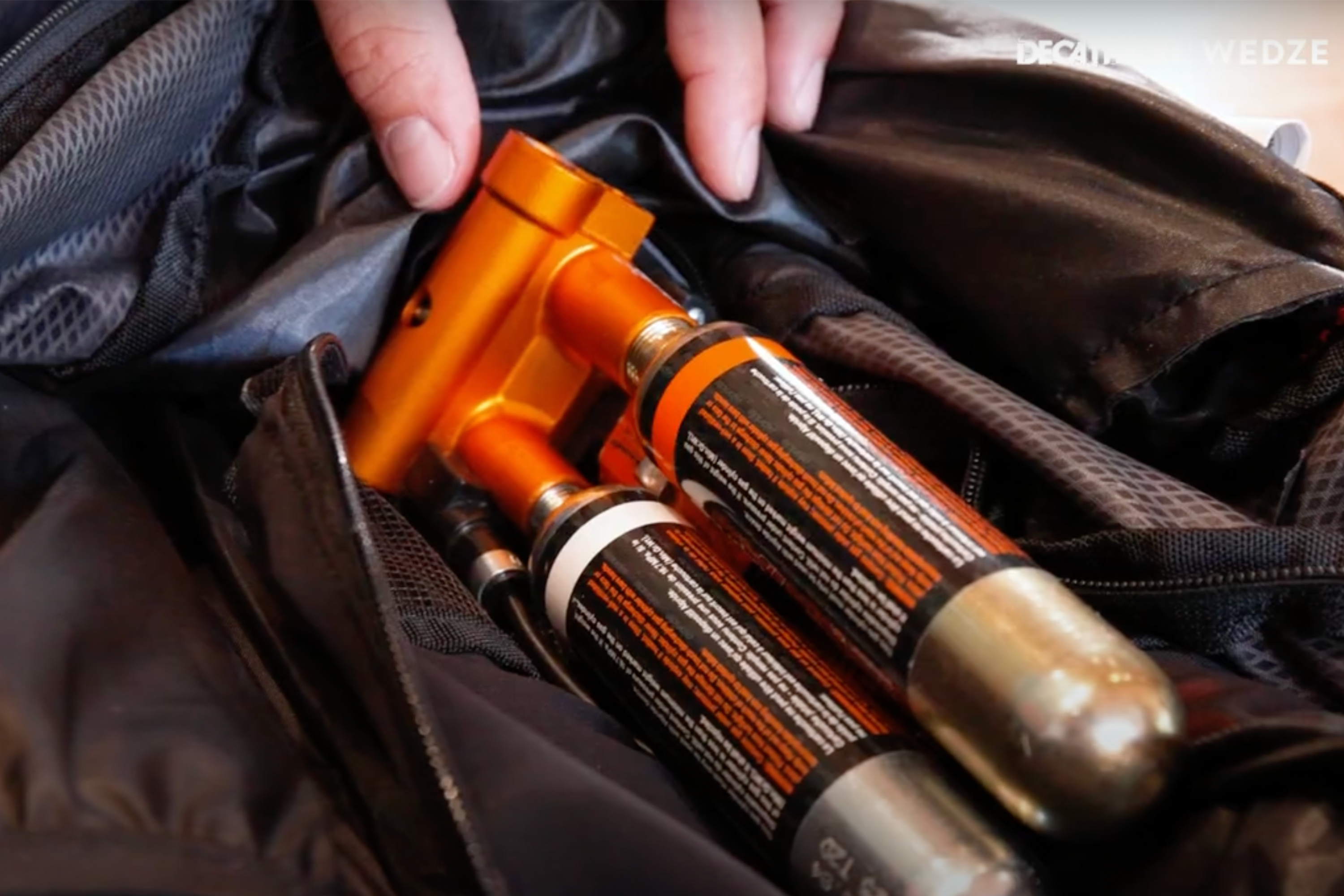 Preparing your airbag backpack