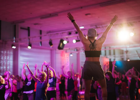 cours de Bodyjam avec coach
